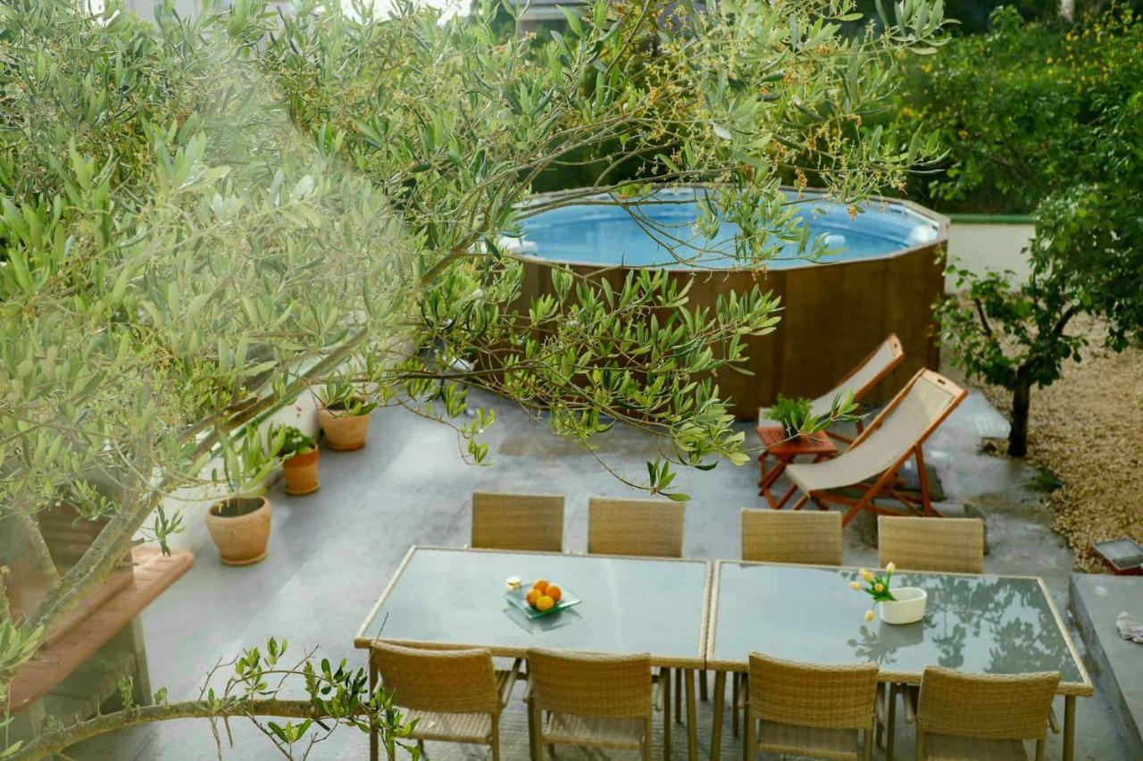 The Florens Residence Near The Beach With The Pool, Bbq And Kids Playground, Zadar Diklo Exterior foto